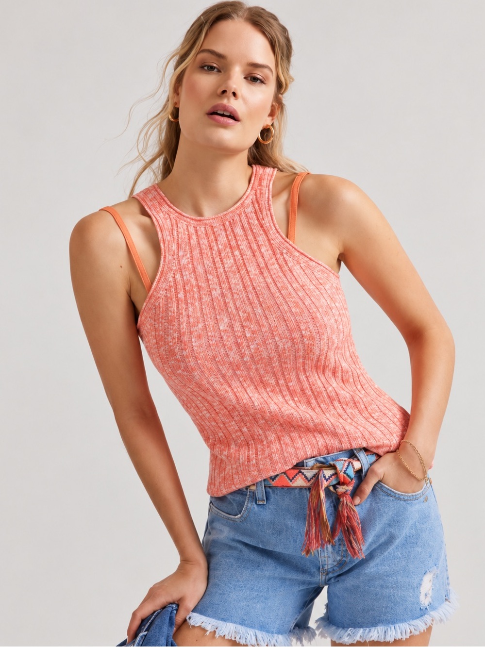 Anthropologie Liliana Racerback Tank